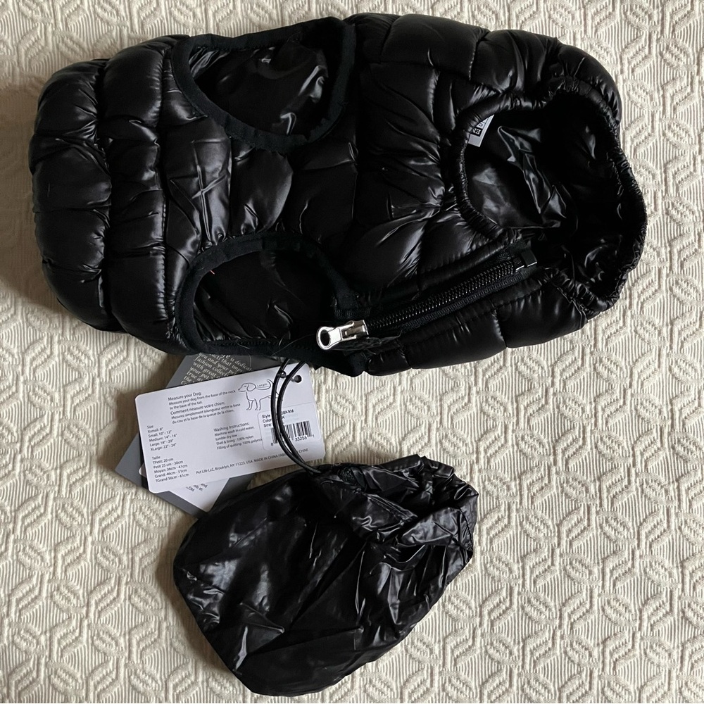 Pet Life Quilted Puffer Dog Jacket XXS/XS